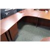 Image 2 : CHERRY L-SHAPE EXECUTIVE DESK - RH