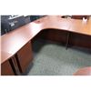 Image 2 : CHERRY L-SHAPE EXECUTIVE DESK - RH