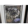 Image 2 : CARL BRENDERS "THE WOLF" FRAMED PRINT