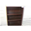 Image 2 : MAHOGANY 4' BOOK CASE