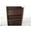 Image 2 : MAHOGANY 4' BOOK CASE