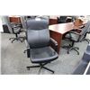 Image 2 : BLACK LEATHER HIGH BACK EXECUTIVE CHAIR