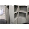 Image 2 : STEELCASE GREY 6' PERSONAL STORAGE UNIT