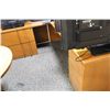 Image 3 : LOT OF MISC. CHERRY OFFICE FURNITURE