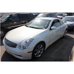 2006 INFINITI G35 VIN JNKCV54E46M716269
