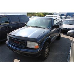 1999 GMC JIMMY SLS VIN 1GKDT13W6XK509320