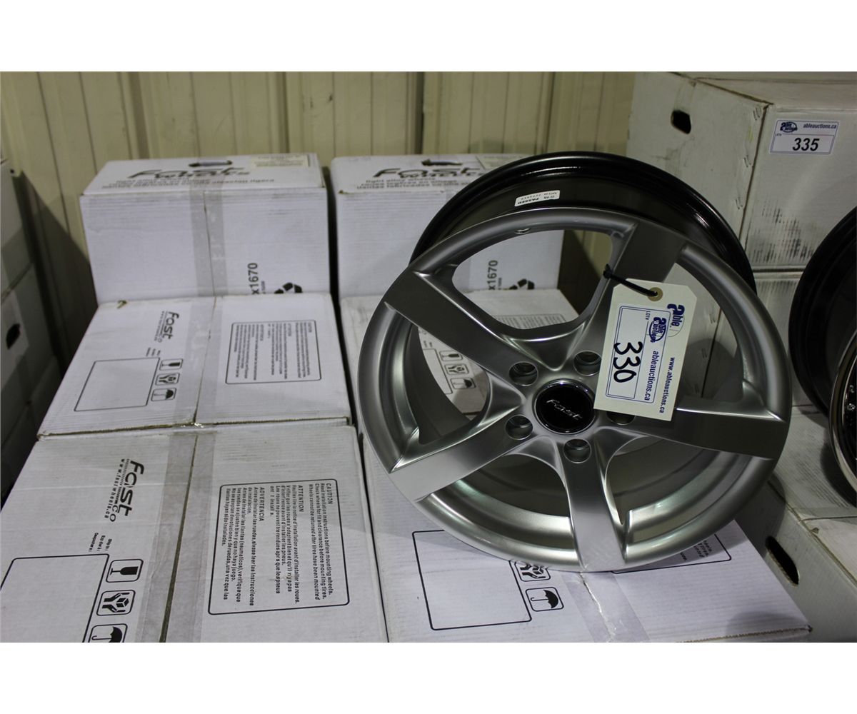 SET OF 4 FAST WHEELS ENCORE 16X7 TIRE RIMS