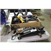 Image 1 : LOT OF ASSORTED AIR TOOLS, POWER TOOLS & JACK
