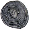 Image 1 : ARAB-BYZANTINE: Facing Bust, ca. 610-650, AE follis (10.95g), NM, ND