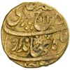 Image 1 : MUGHAL: Jahandar, 1712-1713, AV mohur (10.84g), Akbarabad, AH1124 year one (ahad)