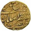 Image 2 : MUGHAL: Jahandar, 1712-1713, AV mohur (10.84g), Akbarabad, AH1124 year one (ahad)