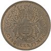 Image 2 : CAMBODIA: Norodom I, 1860-1904, AE 5 centimes, 1860