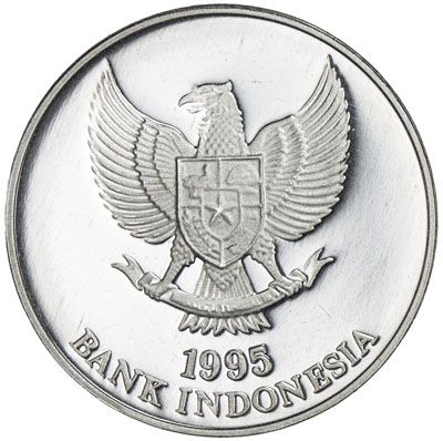 INDONESIA: 25 rupiah, 1995 - Stephen Album Rare Coins