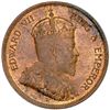 Image 1 : STRAITS SETTLEMENTS: Edward VII, 1901-1910, AE cent, 1908
