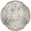 Image 2 : SAXONY: Albert, 1873-1902, AR 2 mark, 1902-E