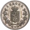 Image 2 : NORWAY: Oscar II, 1872-1905, AR krone, 1894