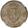 Image 1 : NORWAY: Haakon VII, 1905-1957, AR 50 ore, 1916
