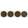 Image 1 : (4) 1878 INDIAN HEAD CENTS GOOD