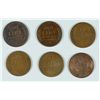 Image 2 : (6) 1911-S LINCOLN CENTS FAIR/GOOD