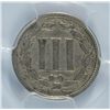 Image 3 : 1865 THREE CENT NICKEL PCGS VG DETAILS