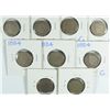 Image 1 : (9) 1884 V-NICKELS G/VG