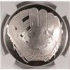 Image 2 : 2014 BASEBALL HALL OF FAME SILVER DOLLAR, NGC PROOF-70 EARLY RELEASE!!  WOW!!