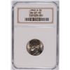 Image 1 : 1943-D JEFFERSON NICKEL, NGC MS-67 FULL STEPS!!