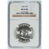 Image 1 : 1954 FRANKLIN HALF DOLLAR, NGC MS 64 FBL