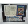 Image 1 : 1991 Score Nolan Ryan Baseball Card & Ticket Stub Framed