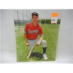 Autographed Chipper Jones Photo