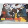Image 6 : 5-Autographed Football Signature Rookies ,Karim  Addul-Jabbar,Sherman Williams,James Stewart,Amani T