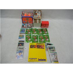 Lot of Misc. Baseball Cards all packs have been opened