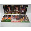 Image 1 : 4-Signature Basketball Rookie Cards &2 NBA Large Hoop Cards