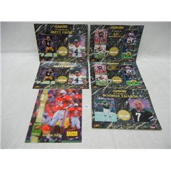 5-Spectrum Quarterback Club Cards & 1 Signature Rookie Card