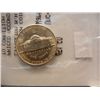 Image 2 : 1945 D Jefferson War Time 40 % Silver Nickel UNC 60