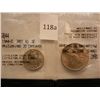 Image 1 : 1944 S Philippines 50 Centavos & 1944 D 20 Centavos