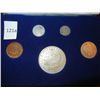 Image 1 : American Historic Society Limited Edition Coin Collection, 1921 Morgan Dollar , 1908 Barber Quarter,