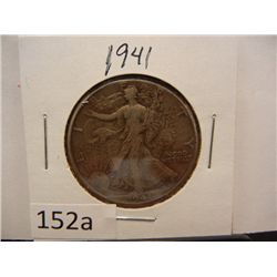 1941 Walking Liberty Half Dollar