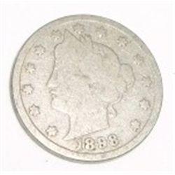 1898 *KEY DATE* LIBERTY "V" NICKEL RED BOOK VALUE IS $4.00+ *NICE EARLY GOOD GRADE*!!