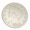 Image 1 : 1898 *KEY DATE* LIBERTY "V" NICKEL RED BOOK VALUE IS $4.00+ *NICE EARLY GOOD GRADE*!!