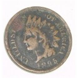 1895 INDIAN HEAD PENNY RED BOOK VALUE IS $7.00+ *NICE EARLY FINE GRADE*!!