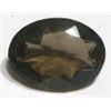 Image 1 : 14.00 CARAT *HUGE* SMOKY TOPAZ OVAL CUT & FACETED-READY FOR MOUNT *REALLY NICE GEM QUALITY*!!