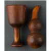 Image 2 : Charming Pair of Chinese Horn Carved Miniature Cup
