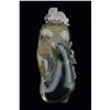 Image 1 : Chinese Old  Agate Tiger Cub on Fruit Hand Pendant