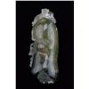 Image 2 : Chinese Old  Agate Tiger Cub on Fruit Hand Pendant