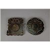 Image 1 : Two Pieces of Chinese Black Carved Ink Stone