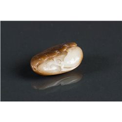 Chinese White Jade Fish Pendant