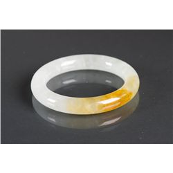 Chinese Celadon Green Jade Bangle