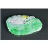 Image 2 : Chinese Tri-colour Green Jadeite Fish Pendant