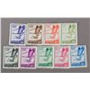 Image 1 : 9 Stamps of Definitive 90 Flying Geese in Lines